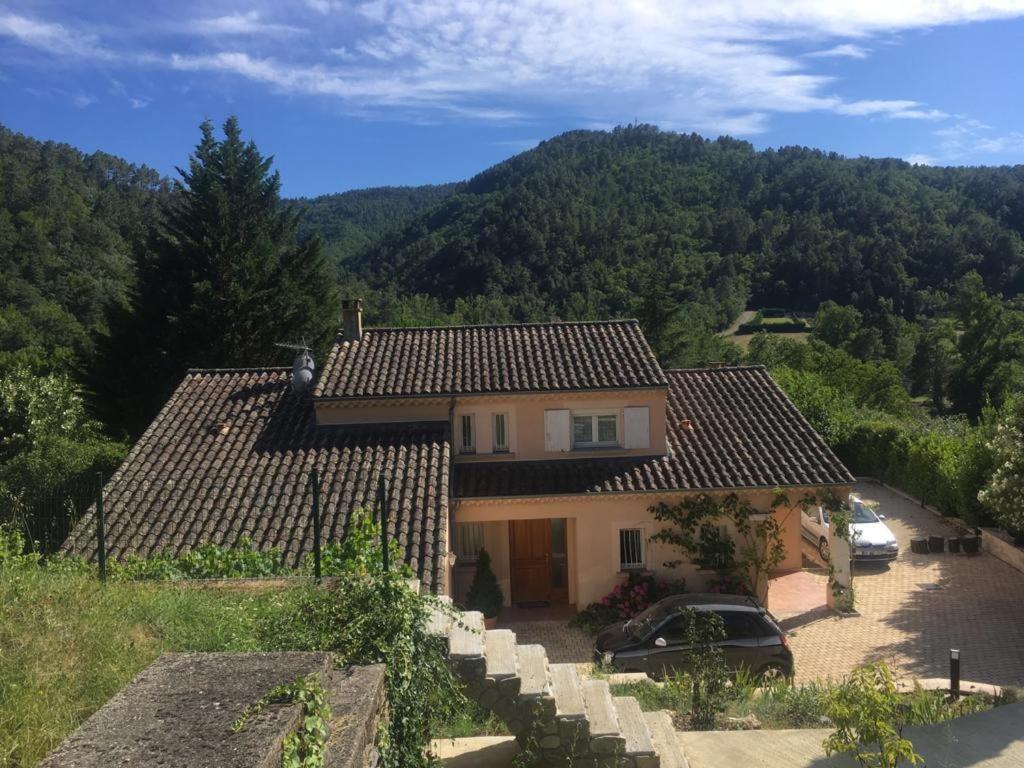 Les Ollieres Sur Eyrieux - La Maison Du Bonheur ภายนอก รูปภาพ
